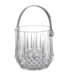 Ice Bucket Plastic Clear 5in-wholesale