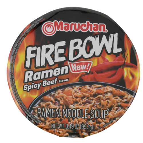 Maruchan Bowl Spicy Beef 3.49oz-wholesale Maruchan Bowl Spicy Beef 3.49oz-wholesale