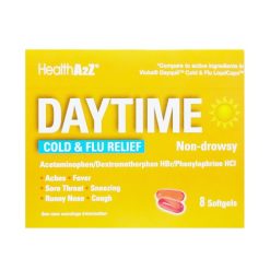 Health A2z Daytime 325mg 8ct Cold & Flu-wholesale