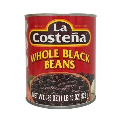 La Costeña Whole Black Beans 29oz-wholesale