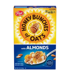 Post Hny Bnchs Of Oats 12oz W-Almonds-wholesale