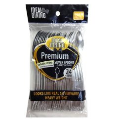 I.D Premium Spoons 24ct Silver-wholesale