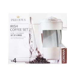 Irish Coffee Mug Set 4pk 15oz-wholesale