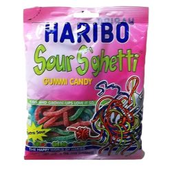 Haribo Gummies 4oz Sour S-ghetti-wholesale