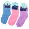 Ladies Cozy Socks Asst Clrs-wholesale