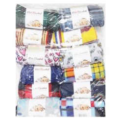 Pet Blanket 27 X 40 Asst Design-wholesale