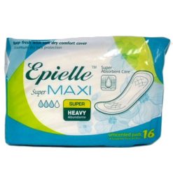 Epielle Maxi Pads 16ct Super Heavy N-W-wholesale