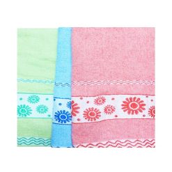 Bath Towels 50 X 26 Floral Asst Clrs-wholesale