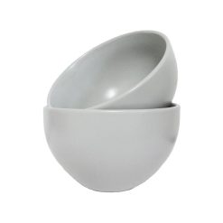 Bowl Ceramic 5.3in Gray-wholesale