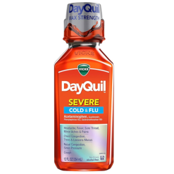 Vicks DayQuill 12oz Severe Cold & Flu-wholesale