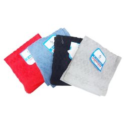 Wash Cloths 2pk 12X12in Asst Clrs-wholesale