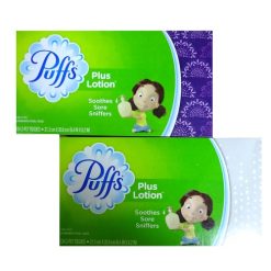 Puffs Facial Tissue 124 2-Pl Plus Lotion-wholesale