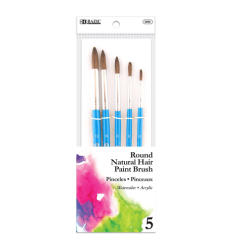 Piant Brush Natural Hair 5pc-wholesale