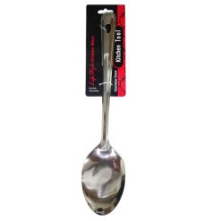 Serving Spoon 12in Stainless Steel-wholesale