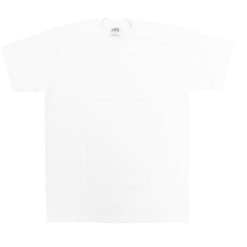 T-Shirt Crew Neck Lg White-wholesale