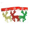 X-Mas Decor Reindear 6in Asst Clrs-wholesale