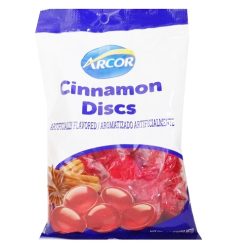 Arcor Cinnamon Discs Hard Candy 8oz-wholesale