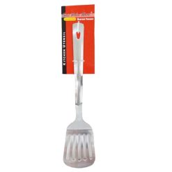 Slotted Turner 12in Stainless Steel-wholesale