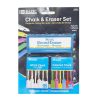 Chalk & Eraser Set White & Color-wholesale