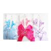 Hair Clips 4pk W-Bow Asst Clrs-wholesale
