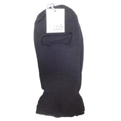 Winter Face Mask Knitted Black-wholesale