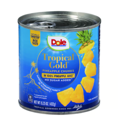 Dole Pineapple Chunks 15.25oz In Juice-wholesale