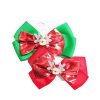 X-Mas Hair Metal Snaps W-Bow Asst-wholesale