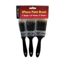Paint Brush 3pc Set 1  3  & 1.5in-wholesale