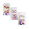 Hair Elastic Ties 5pc W-Hair Clips Asst-wholesale