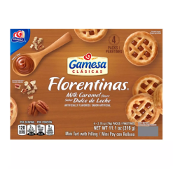 Gamesa Florentinas Dulce De Leche 11.1oz-wholesale