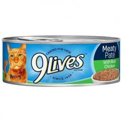 9 Lives 5.5oz Chicken Meaty Pate