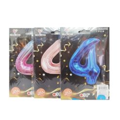 Balloons Foil 34in #4 Asst Clrs-wholesale