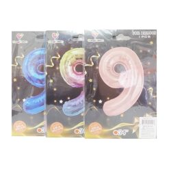 Balloons Foil 34in #9 Asst Clrs-wholesale