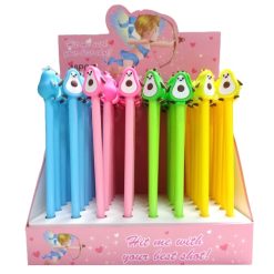 Pens Penguin Asst Clrs Plastic-wholesale