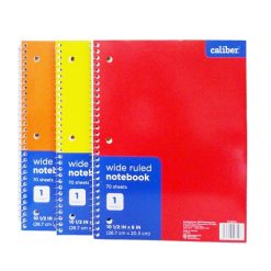 Notebook 1 Subj 70ct W-R 10½X8in-wholesale