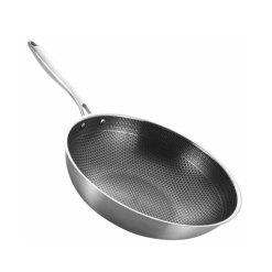 Royal Mega Wok Pan 24cm Stainless Steel-wholesale