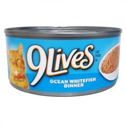 9 Lives 5.5oz Ocean Whitefish Din