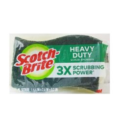 Scotch Brite Scrub Sponge 3X Scrub Power-wholesale