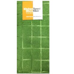 Kitchen Towels 15X25in 1pc Moss Green-wholesale