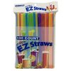 EZ Drinking Straws 100ct Asst Clrs-wholesale