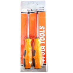 Screwdriver Set 2pk 7½in Orange Handle-wholesale