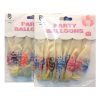 Balloons Happy Birthday Clear 6ct-wholesale