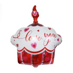 Balloons Foil 18in Cup Cake Shape-wholesale