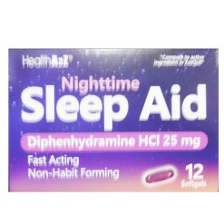 Health A2z Sleep Aid Soft Gels 25mg 12ct-wholesale