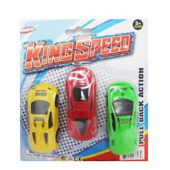 Toy Cars Speed 3pk Asst Clrs-wholesale