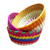 Tortilla Basket Lg 8X3in Asst Clrs-wholesale