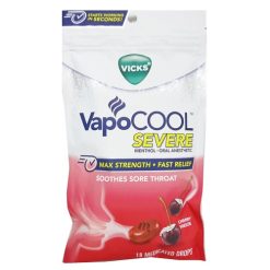 Vicks VapoCool Drops 18ct Cherry Freeze-wholesale