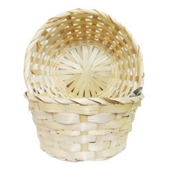 Basket Bamboo 8in-wholesale