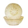 Basket Bamboo Round 9.05in-wholesale