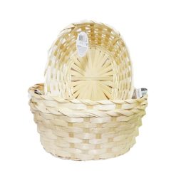 Basket Bamboo Oval 10.5X8-wholesale